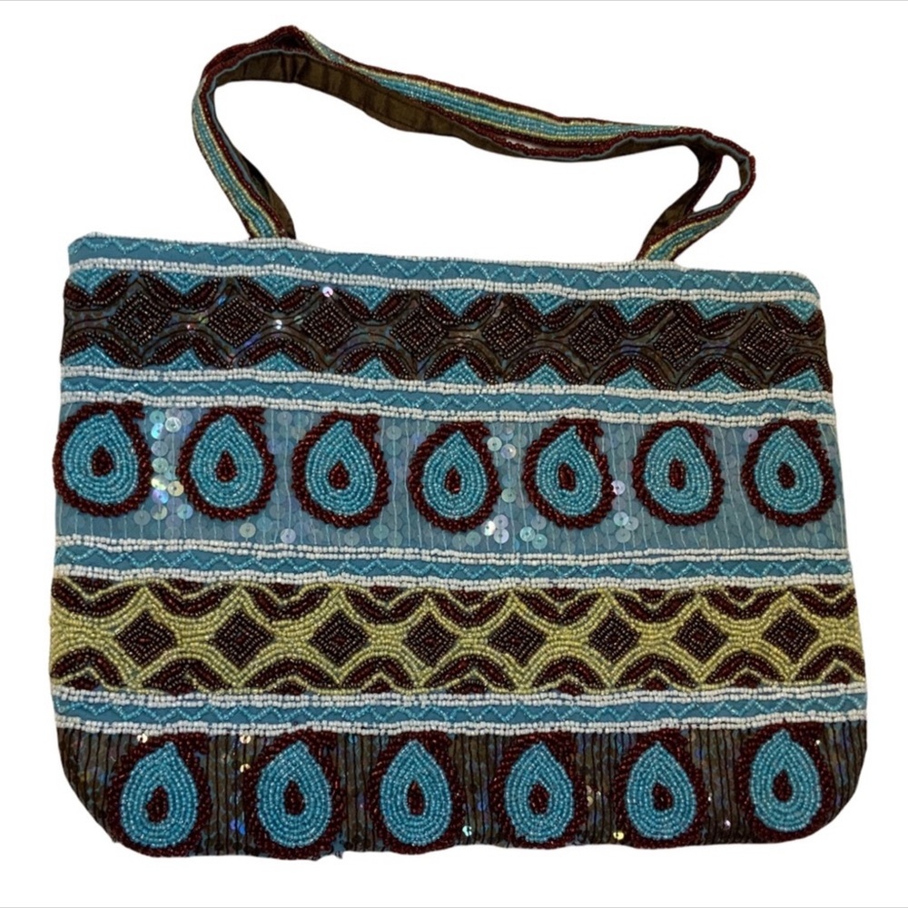 Christiana Vintage Fully Beaded Bag